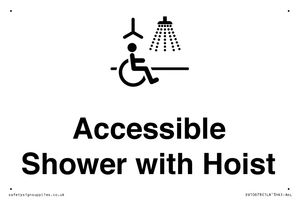 Accessible Shower with Hoist